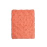 Set căciuliță și fular din lână merino – Somon pastel, handmade