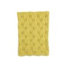 Set căciulă și fular tricotat - Eleganță în galben mustar